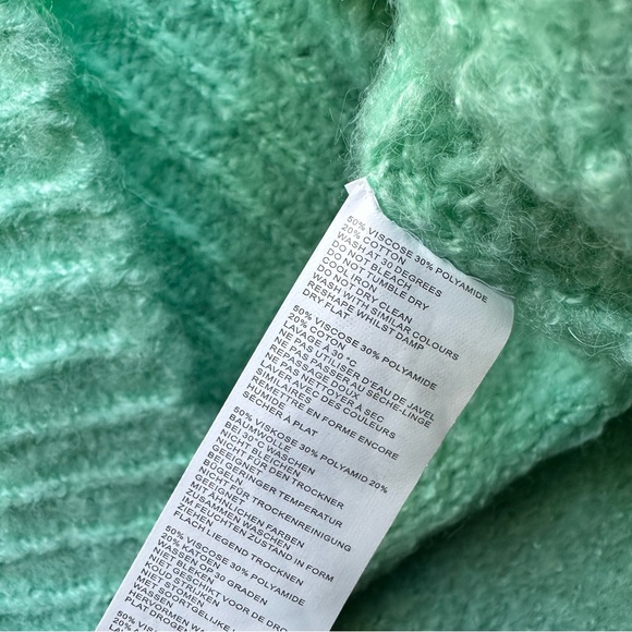 CLOSET CLOSING BooHoo Oversized Rib Knit Boyfriend Jumper NWT - Picture 5 of 6